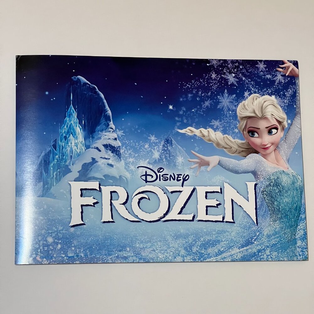 Frozen Set of 4 Exclusive Commemorative Lithographs Disney Store 2014